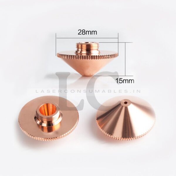 Laser Nozzle D28 Type A (Cone Shape) Single Layer