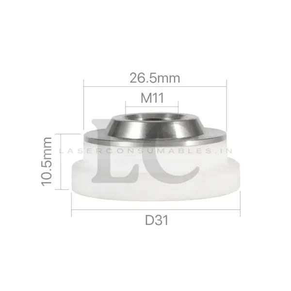 Ceramic Nozzle Holder D31 KTXB - Image 2